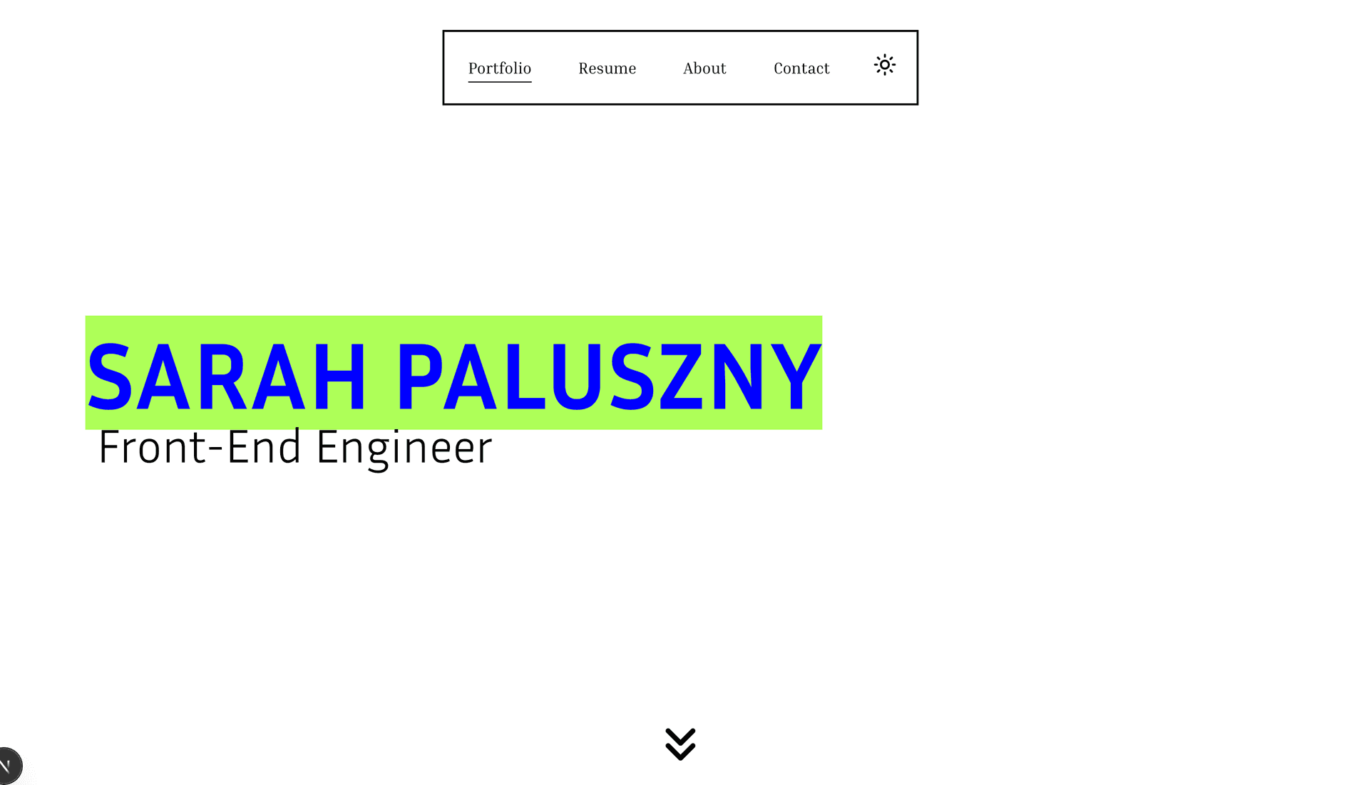 Frontend Website